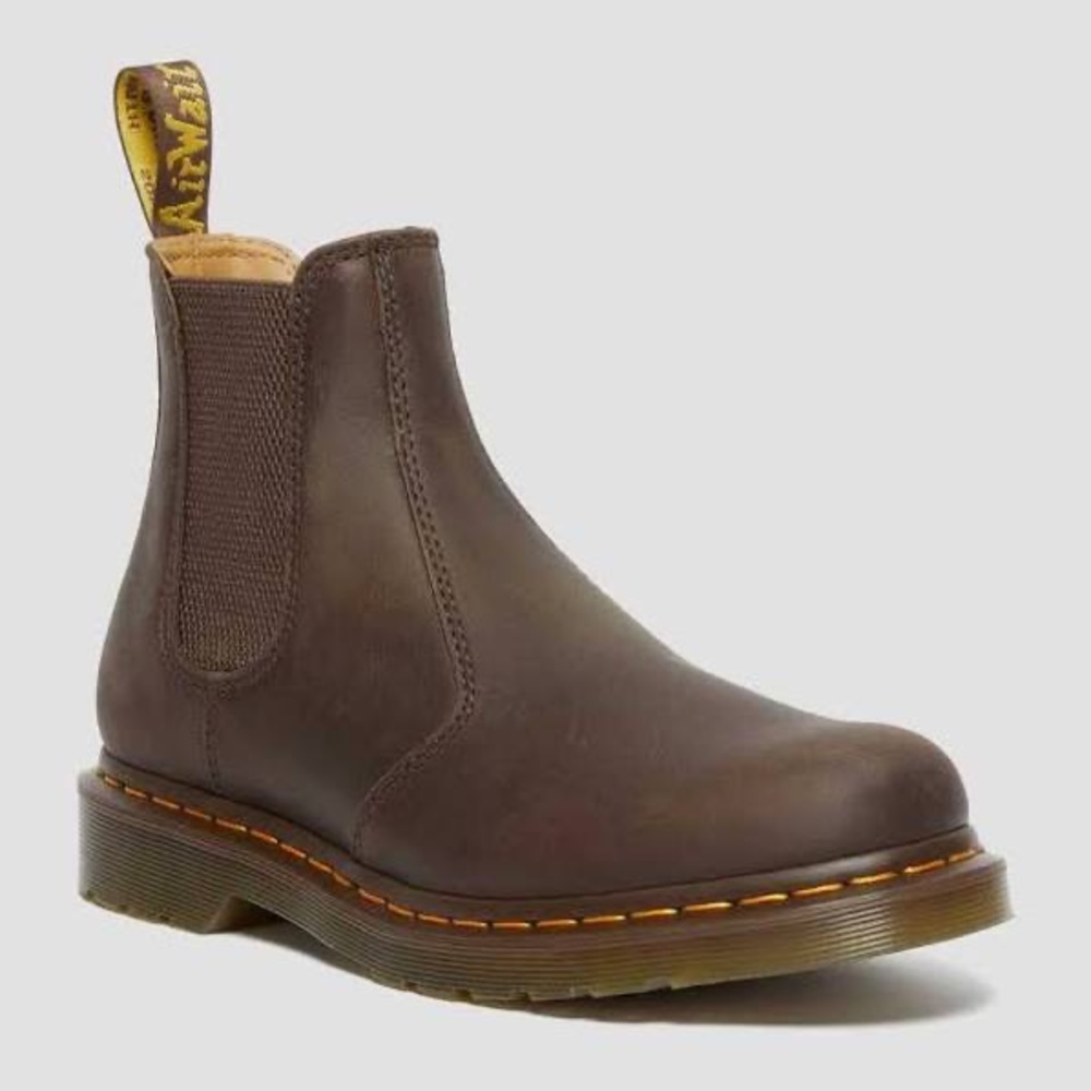 Doc Martens Crazy Horse Leather Chelsea Boots